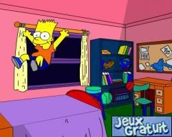 Ce n'est pas vraiment un jeu mais une ballade dans la maison des simpsons.
suivez les flèches et cliquez un peu partout pour découvrir l'univers de ces personnages et leurs animaux. 