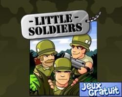 Little soldiers est un jeu dont le but est de réussir les différent parcours pour cela utilisez votre souris, différentes solutions vous sont proposées pour avancer ou escalader les obstacles n'oubliez pas de prendre les bonus ils vous permettrons de finir votre mission bonne chance 