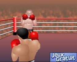 2d knockout est un jeu de combat.
vous devez tout simplement participer à un combat de boxe et mettre votre adversaire ko.
utilisez la souris pour vous déplacer de gauche à droite et cliquez avec celle-ci pour donner des coups de poing. avec la barre d'espace vous vous protègerez des coups de votre adversaire. pour faire des combos appuyez sur la touche c de votre clavier. 
