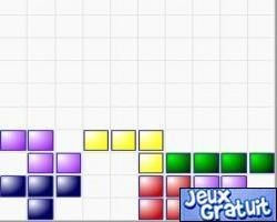 Jeu de tetris, pour jouer utilise les flèches directionnelles, celle vers le haut te permet de faire tourner l'élément, celles de droite et gauche de les déplacer dans un sens ou dans l'autre et celle du bas pour faire descendre plus vite la pièce. bon jeu à tous et bonne chance