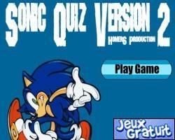 Voilà un quizz sur le jeu sonic, il vous suffit de cliquer sur la bonne réponse avec votre souris afin de passer à la série de questions suivantes..............ah j'oubliais il vous faut aussi  savoir parler anglais !!