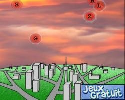 Letters game++ est un jeu d'arcade vous devez taper sur le clavier les lettres qui apparaissent au dessus de votre ville pour ne pas qu'elles touchent le sol et la détruise, les bulles sans lettre correspondent à la touche espace, profitez des bonus, il faut être rapide, bon jeu à tous