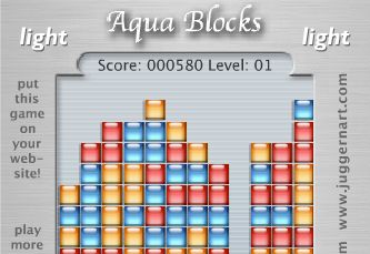 Aqua Blocks light