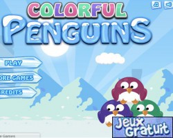 Colorful Penguins