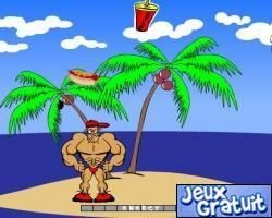 Hungry bob est un jeu d'arcade.le but du jeu est d'attraper un maximum de nouriture en un temps limité. pour atraper les aliments, cliquez sur le bonhome pour sauter.maintenez le click plus ou moin longtemps pour sauter plus ou moins haut.pour vous deplacer de gauche a droite, cliquez sur votre bonhome et maintenez le click tout en allant vers la gauche ou vers la droite. bon jeu et bonne chance a toutes et a tous