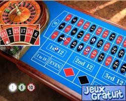 Un petit tour au casino, avec musique d'ambiance pour ce jeu de la roulette !
vous disposez d'un montant de 5000 au départ.
misez en cliquant la somme que vous désirez miser, placez vos jetons, et cliquez sur "spin".
la roulette tourne, la chance est-elle avec vous ?