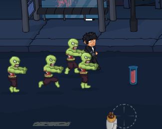 Zomgies 2 est un jeu ou il faut survivre a une invasion de zombies. pour ce faire vous aurez à disposition une multitude d'armes comme le shotgun ou en la machine gun.