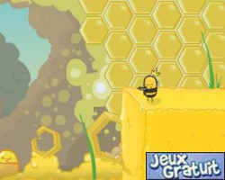 Vous êtes le roi des abeilles(angry birds bee) et vous avez sous vos ordres quantité de sous-fifres qui se mettent en quatre pour vous apportez du miel dont vous profitez pleinement,sans rien devoir à personne.si cette situation vous convient,ce n'est pas du tout le cas des abeilles qui travaillent pour vous.et comme dans tout règne,il arrive que les serviteurs se rebellent et essaient de vous faire tomber de votre trône doré.tirez sur les abeilles à coup de pistolet et ne les laissez en aucun cas s'accaparer votre fortune.après chaque vague,améliorez votre arme et préparez-vous pour le boss final.ce jeu se joue à l'aide de la souris.