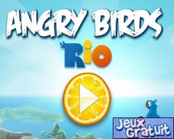 Angry birds rio est un jeu où vous devez envoyer des petits oiseaux à l'aide d'un lance pierre sur des cages contenant d'autres oiseaux pour les libérer.
ce jeu se joue avec la souris.