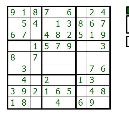 Chila sa ressemble a un jeu de sudoku 
on doit placer les chifre de 1 à 9.
en t'aidant avec la sourie cliquer dans la case qui manque le chiffre est choisie le chiffre manquante.attention au temps