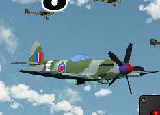 Choisissez votre avion entre spitfire où p51 mustang ensuite partez combattre les avions ennemis,choississez votre mission et vous avez un panneau qui est écrit upgrade control vous choississez vos armes dans ce panneau et partez en mission en cliquant sur les boutons rouges.attention de ne pas vous faire abattre par les autres avions.