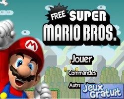 Voici un tout nouveau jeu de mario très bien réalisé. le but du jeu est d'essayer de finir les niveaux sans perdre toutes ses vies. utilisez les flèches pour guider mario, la touche w pour sauter et la touche x pour tirer des boules de feu (quand vous avez attrapé la fleur). le jeu contient 8 niveaux !