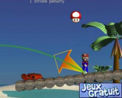 Mario: Beach Mini Golf