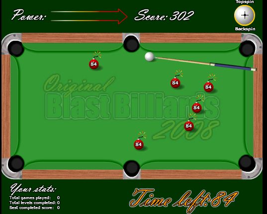 Original Blast Billiards 2008