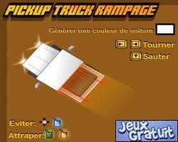 Pickup truck rampage