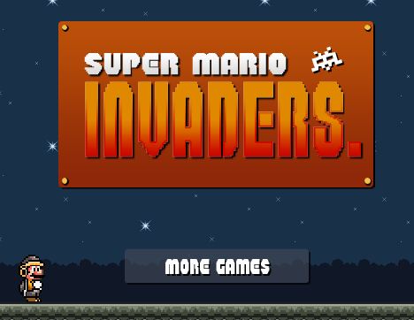 Une nouvelle façon de jouer à invaders avec mario !
utilisez les touches flèches pour le diriger, puis la barre d'espace pour tirer et passer les niveaux.
collectez les différents bonus mais attention aux tirs ennemis et aux boules de laves qui vous feront perdre des vies !!!

