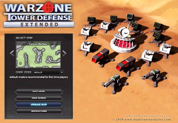 warzone tower defense extended