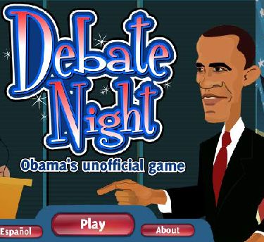 debate night - obama's unofficial game