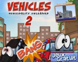 Un jeu avec des voitures dans un style cartoons inspiré du dessin animé cars.les vilaines voitures pertubent l'ordre dans la ville,vous allez nettoyer les rues de ces fauteurs de trouble.ce joue avec la souris.suivez les instructions qui apparaîssent sur le jeu.