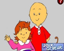 caillou coloring