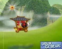 kung fu panda world : fireworks cart racing
