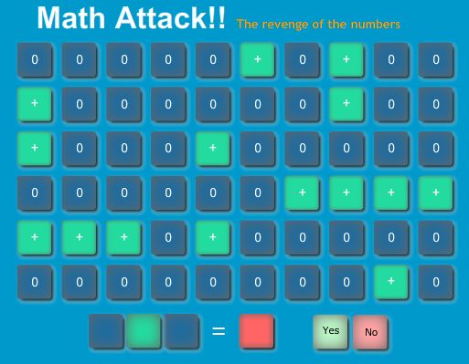 Math Attack - The revenge of the numbers
