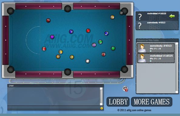 multiplayer 8ball pool