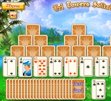 tri towers solitaire